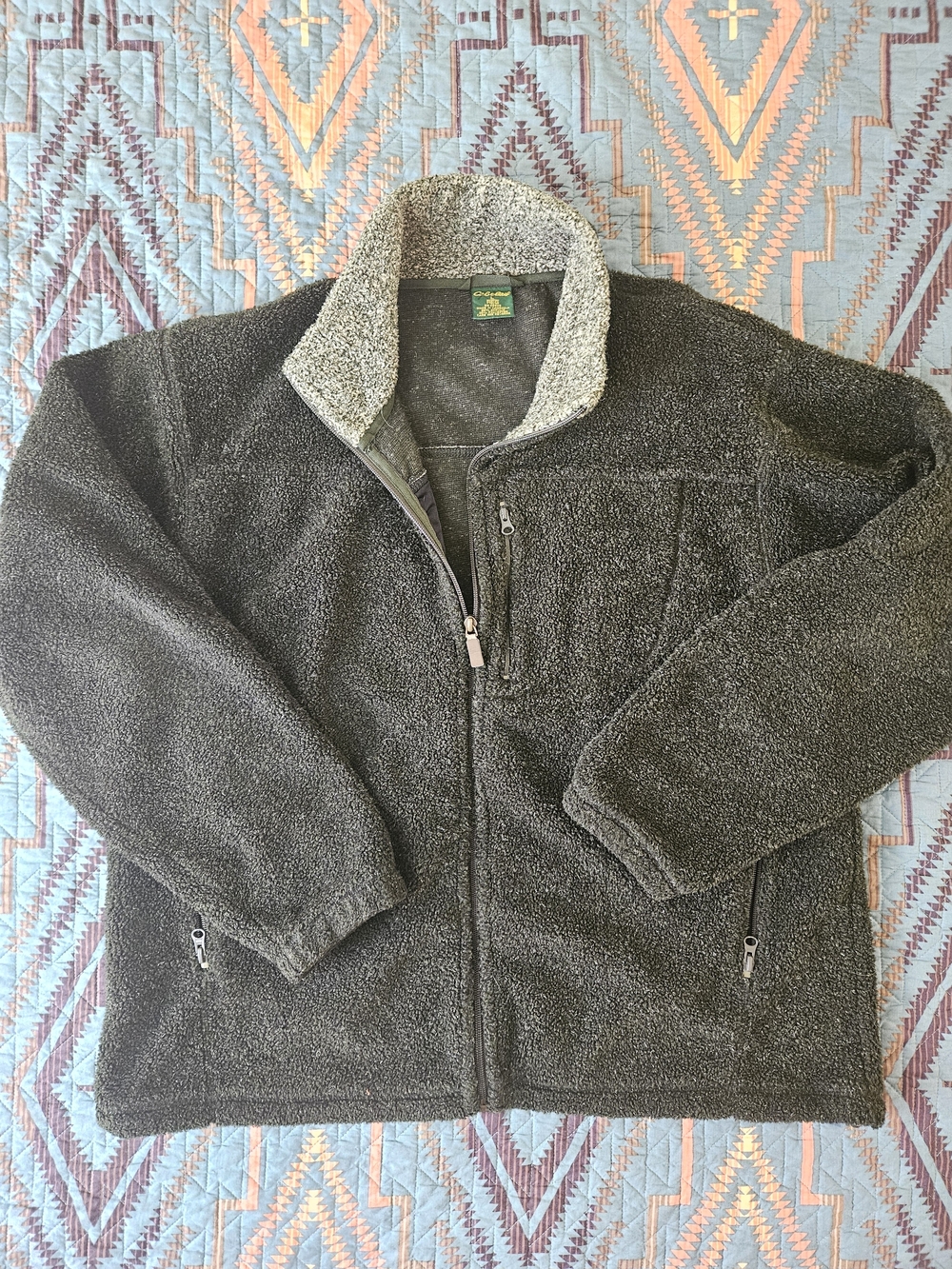 Cozy Cabelas Men's Sherpa Full-Zip Jacket